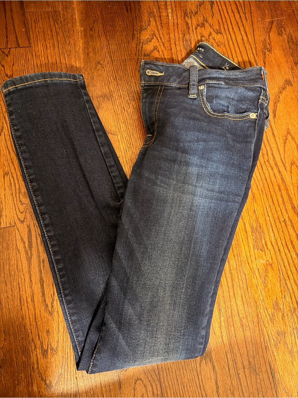 Lucky Brand Women's Dark Blue Skinny Jeans